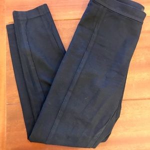 Banana Republic Navy Devon Legging-Fit Ankle Pant.